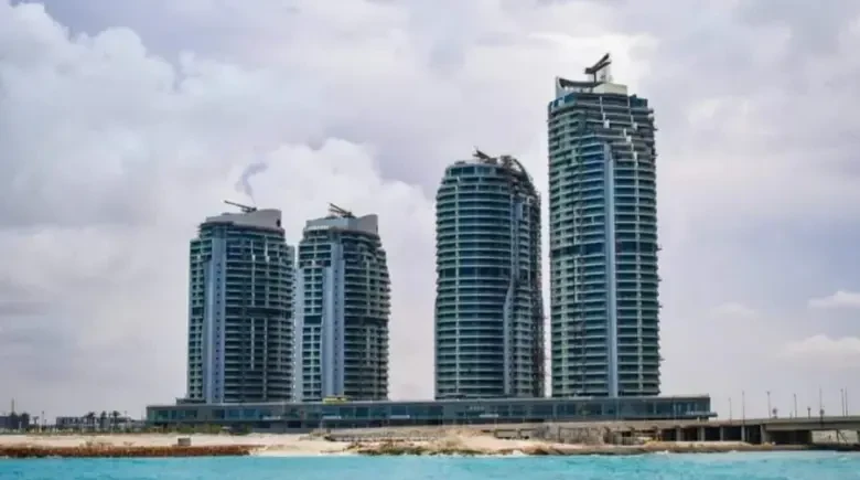 شقة للبيع في بيتش فرونت تاورز العلمين