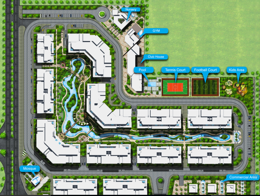 Granda Life Shorouk Compound Master Plan