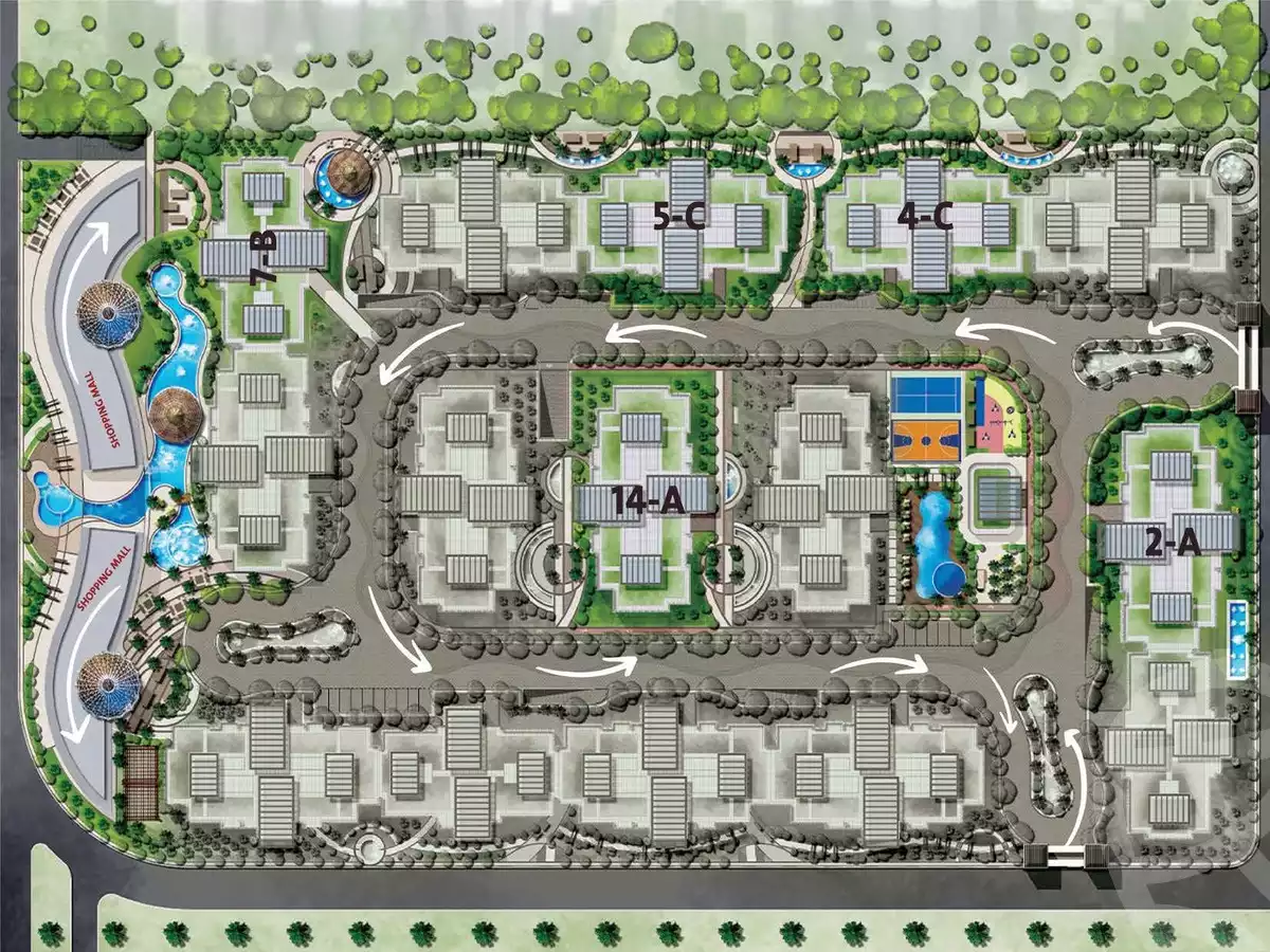 Valencia Valley Compound New Cairo Master Plan