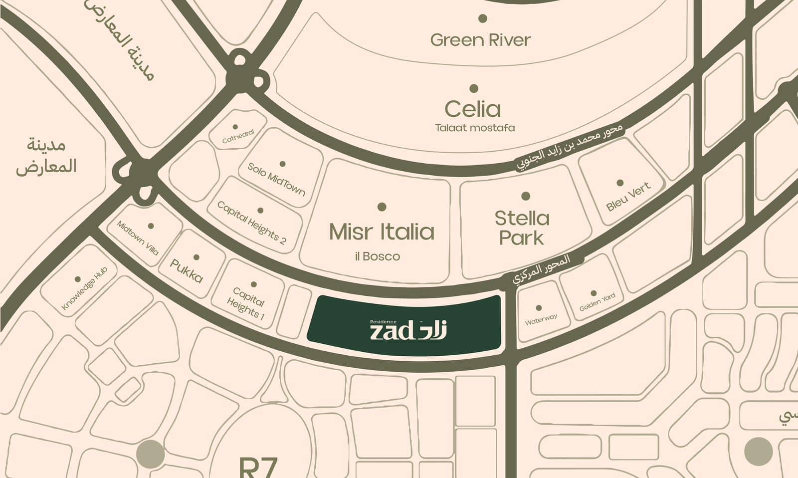 Zad Residence New Capital Master Plan