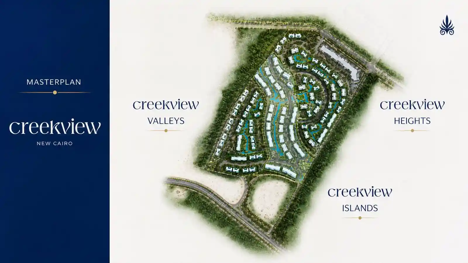 Creekview New Cairo Master Plan