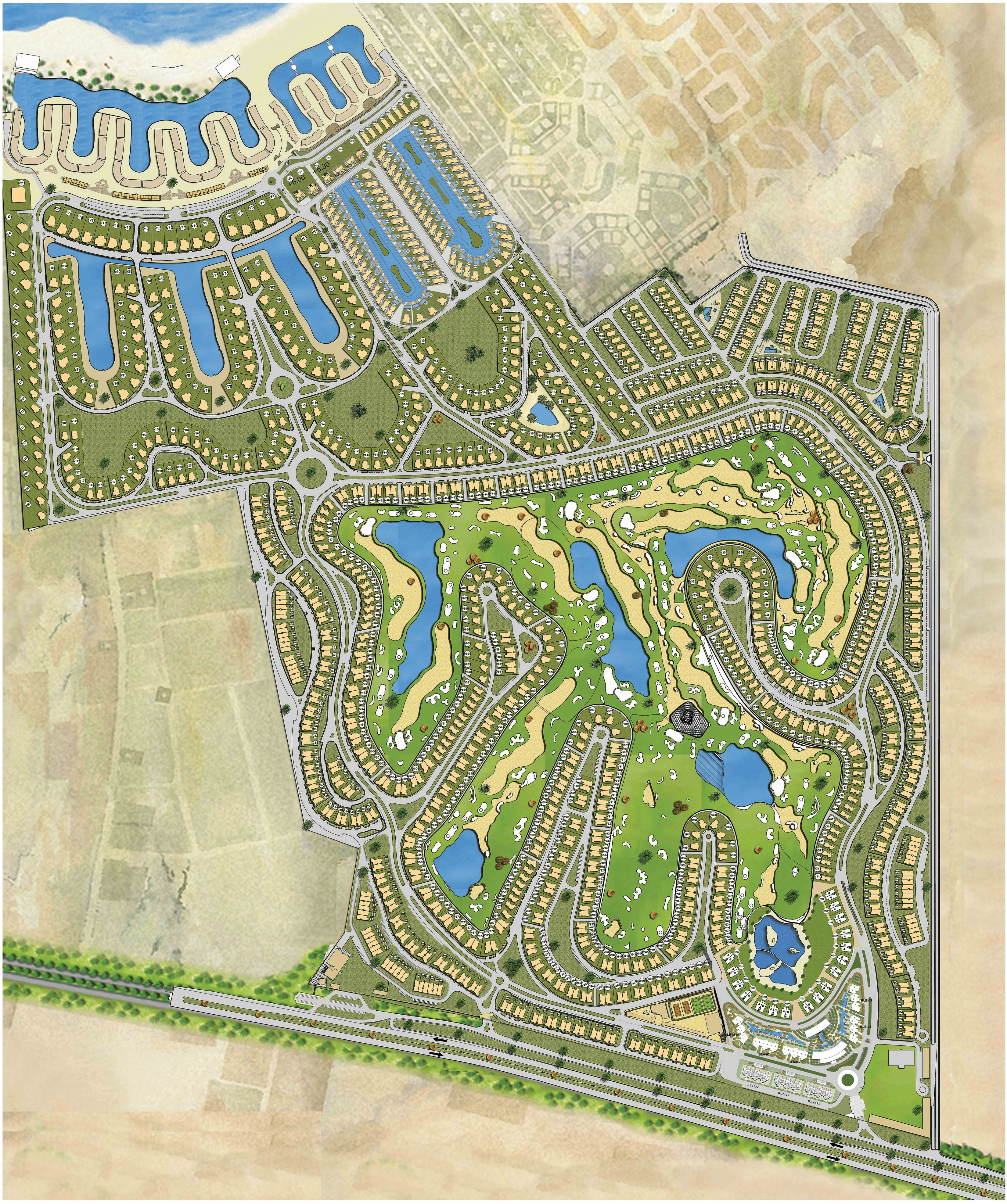 Hacienda bay North Coast Master Plan