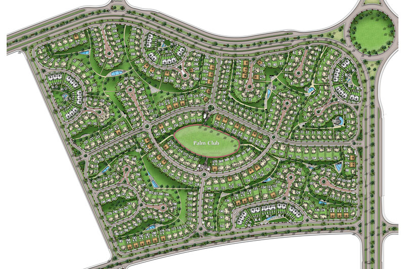 Palm Hills Katameya New Cairo Master Plan