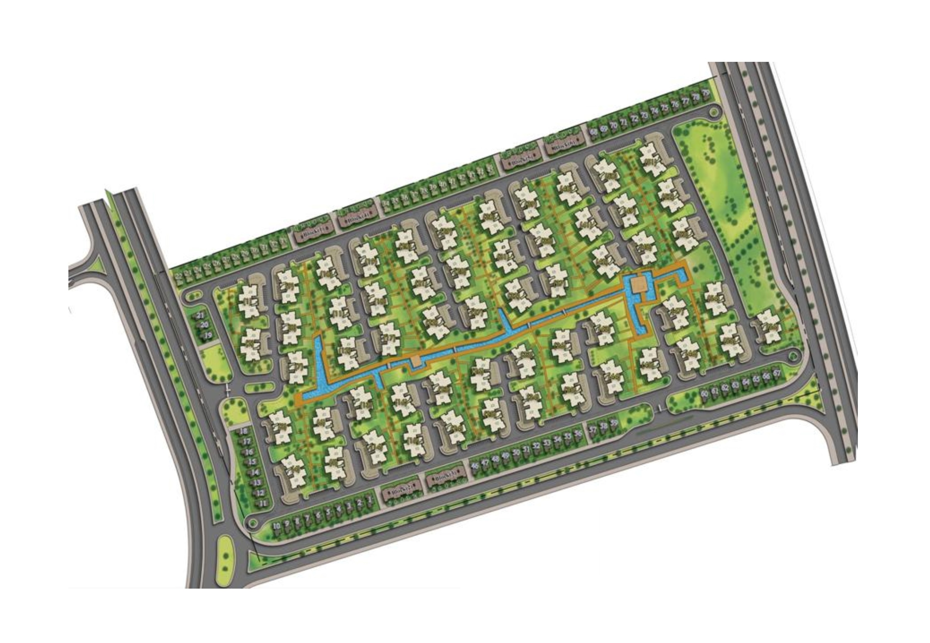 Village Gardens Katameya New Cairo Master Plan