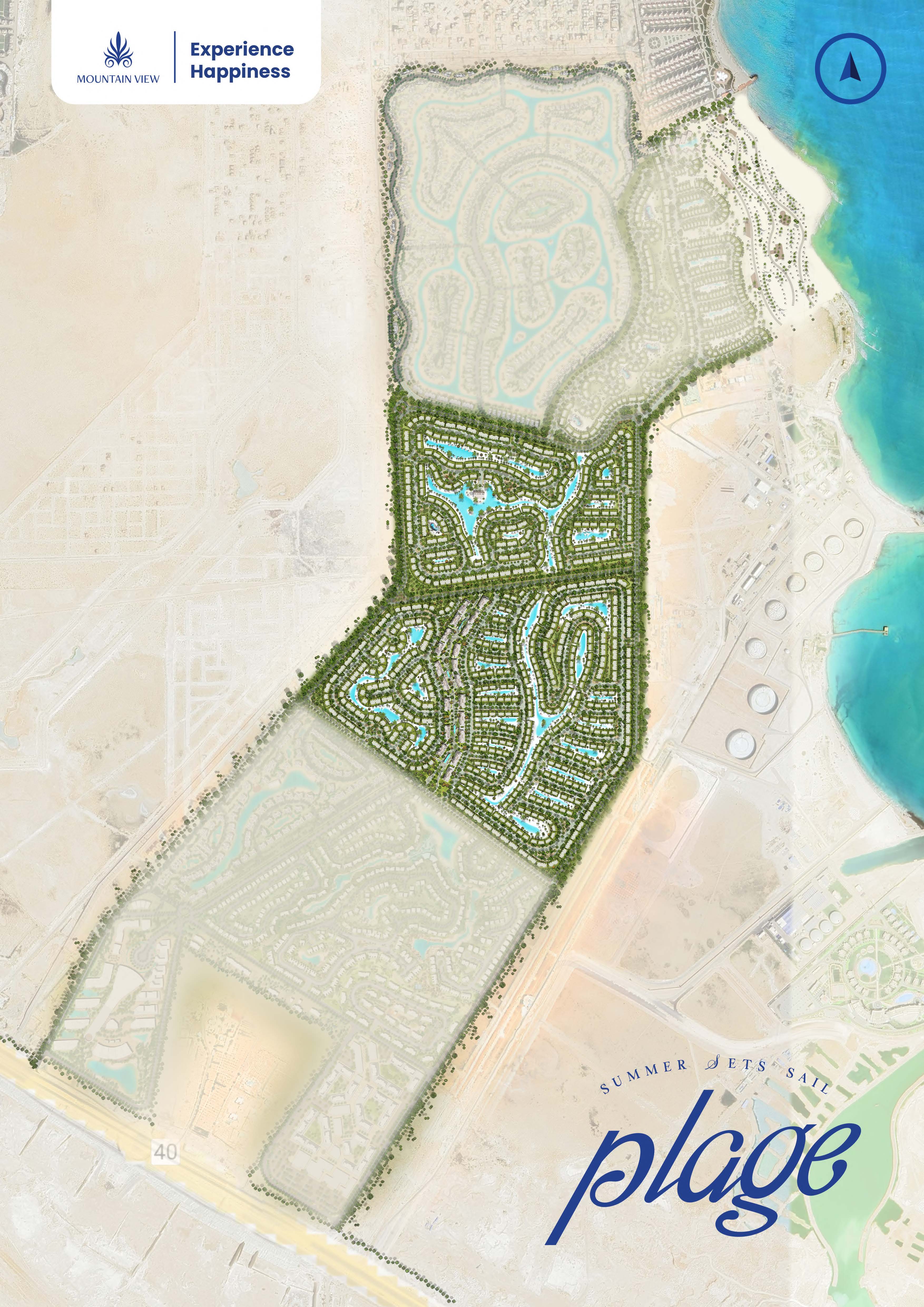 Plage Sidi Abd El Rahman Master Plan