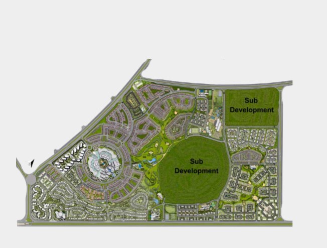 Hyde Park New Cairo Master Plan