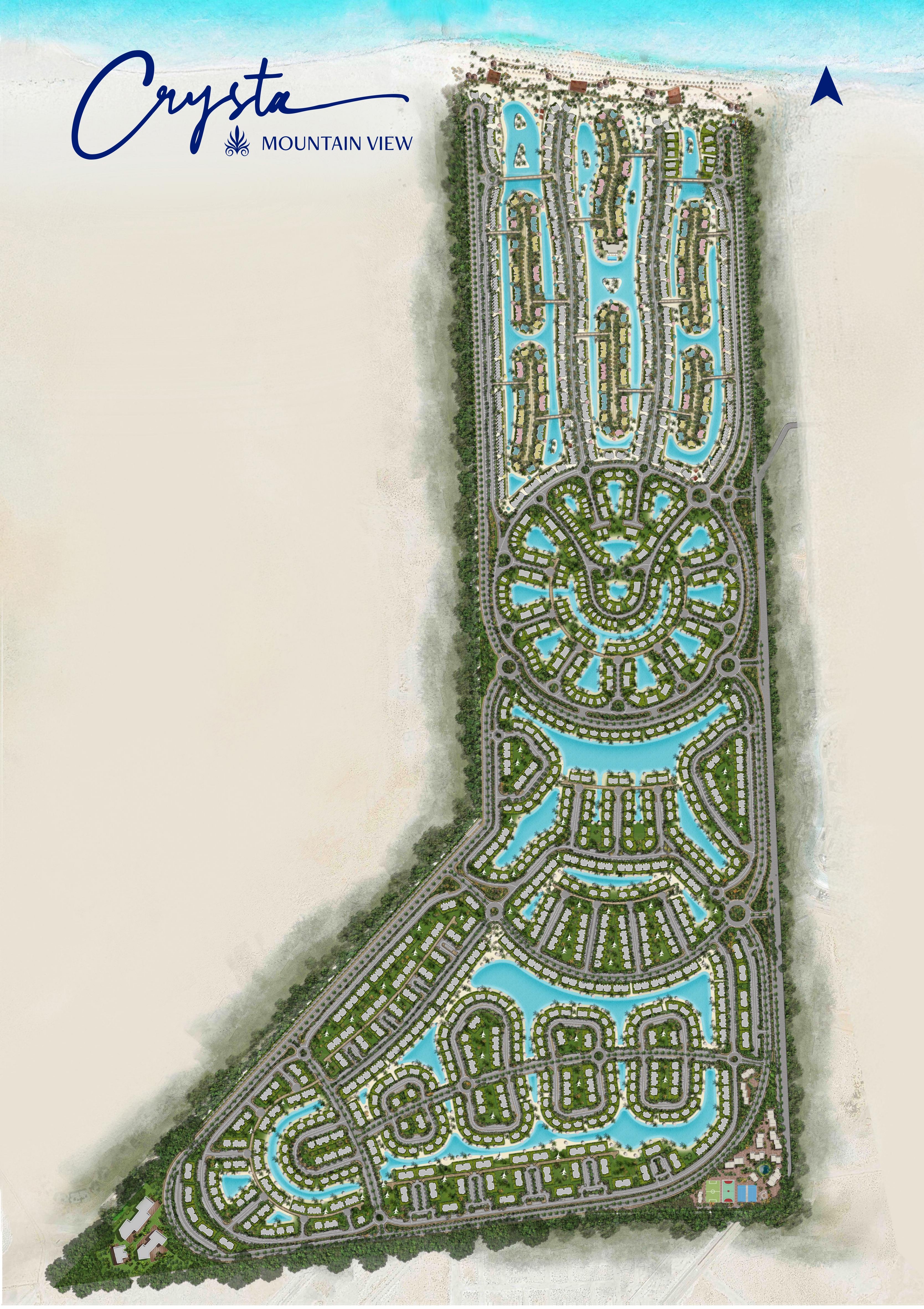 Crysta Mountain View Sidi Abdel Rahman Master Plan