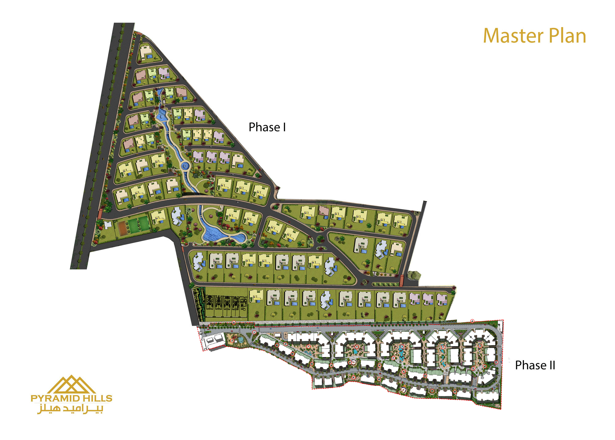 Pyramids Hills 6 October Master Plan