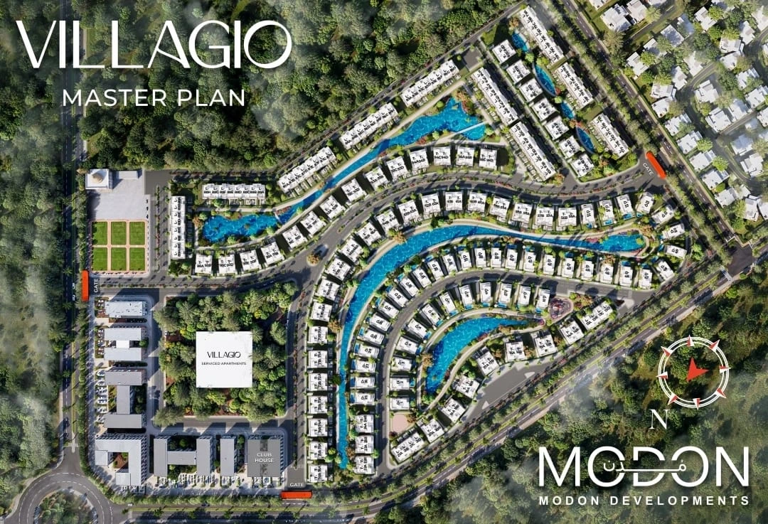 Villagio Compound 6 October Master Plan