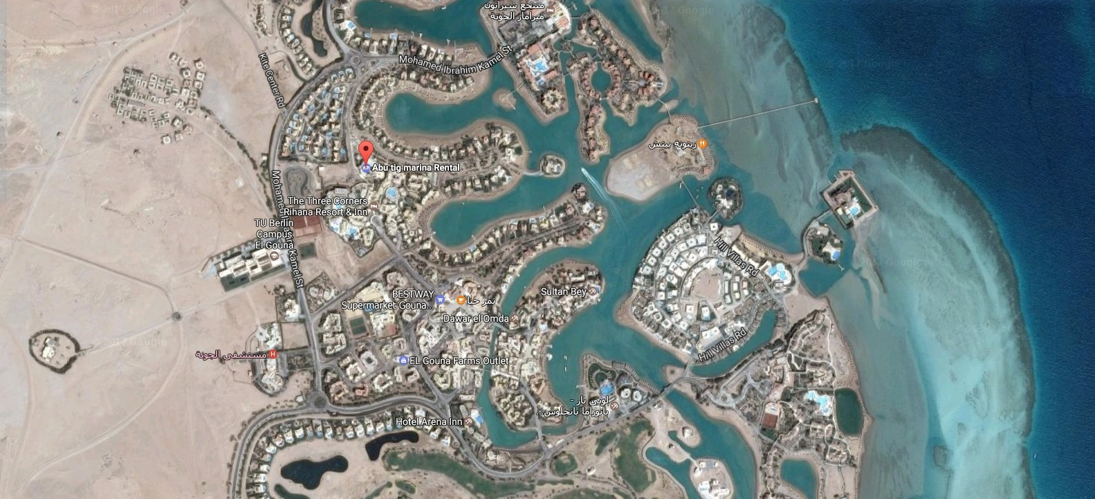 Downtown El Gouna Master Plan