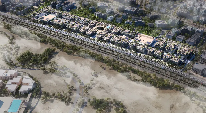 Golden Gate Mall New Cairo Master Plan