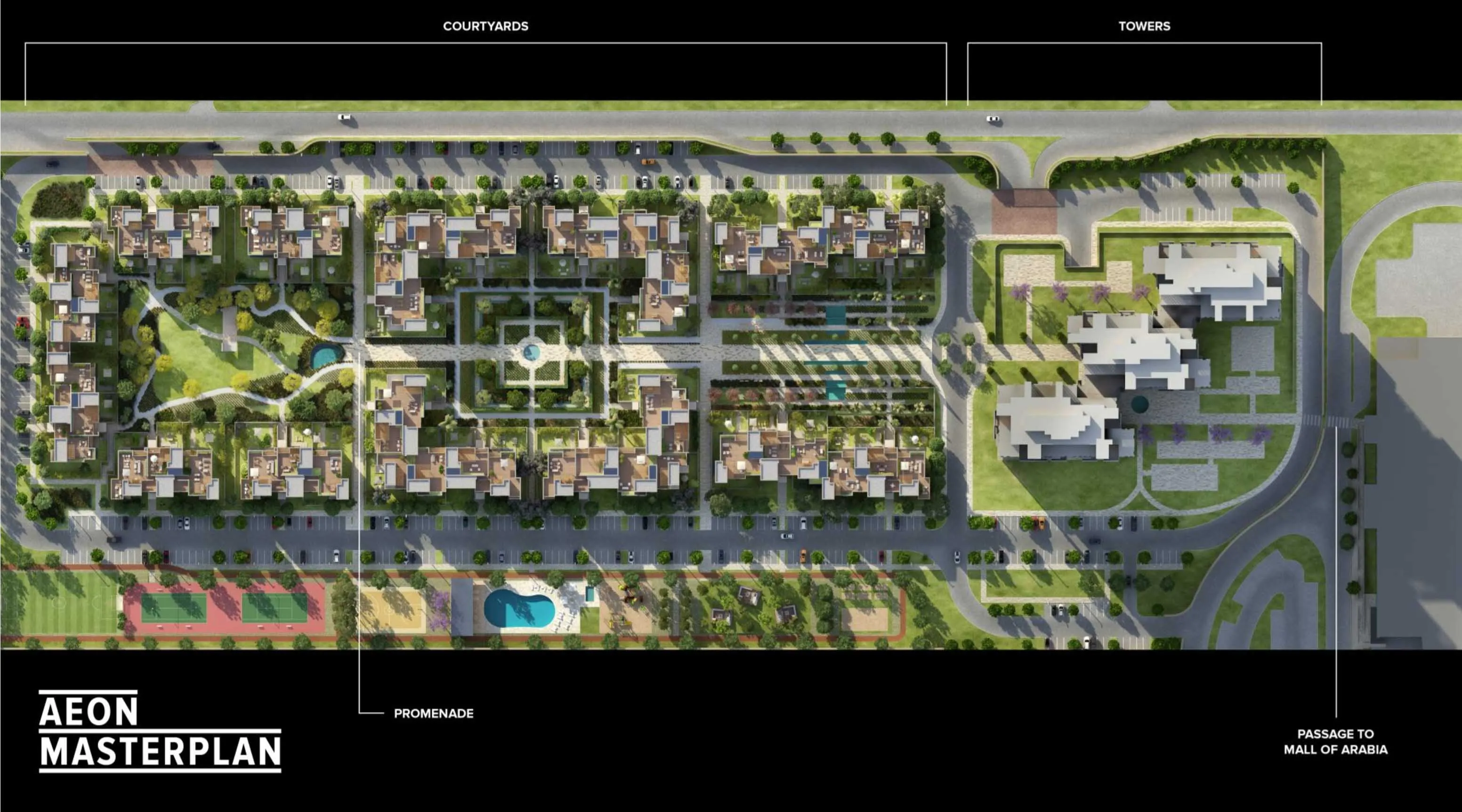 AEON Towers 6 October Master Plan