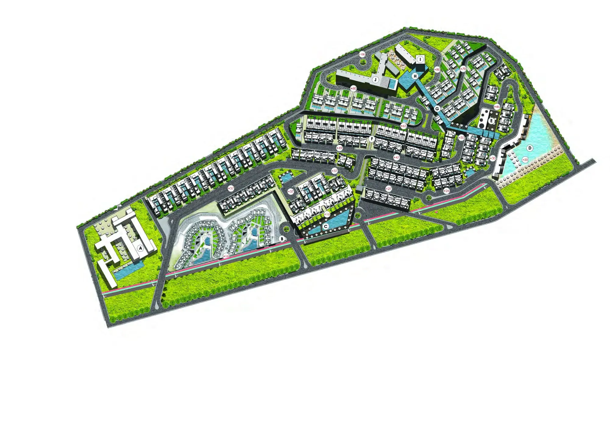 Ein Hills Sokhna Master Plan