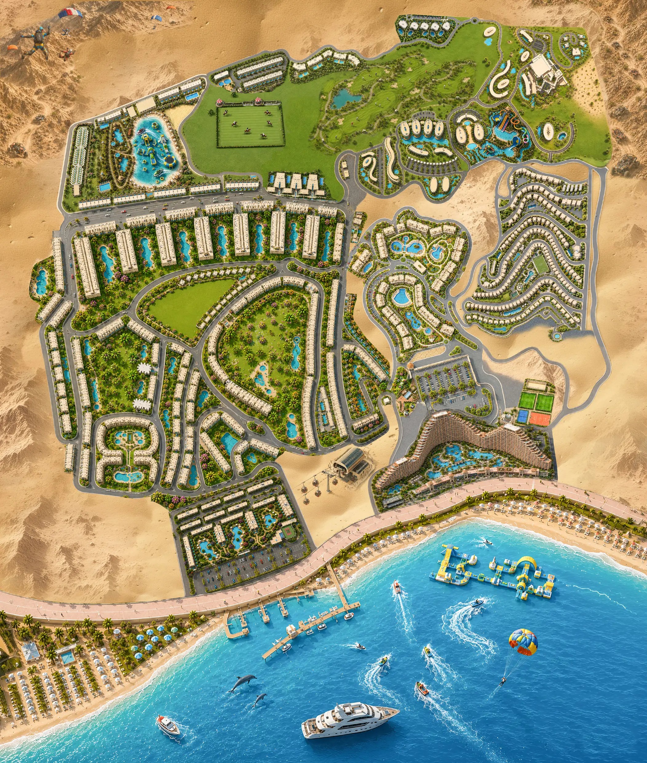 Porto El Sokhna Master Plan