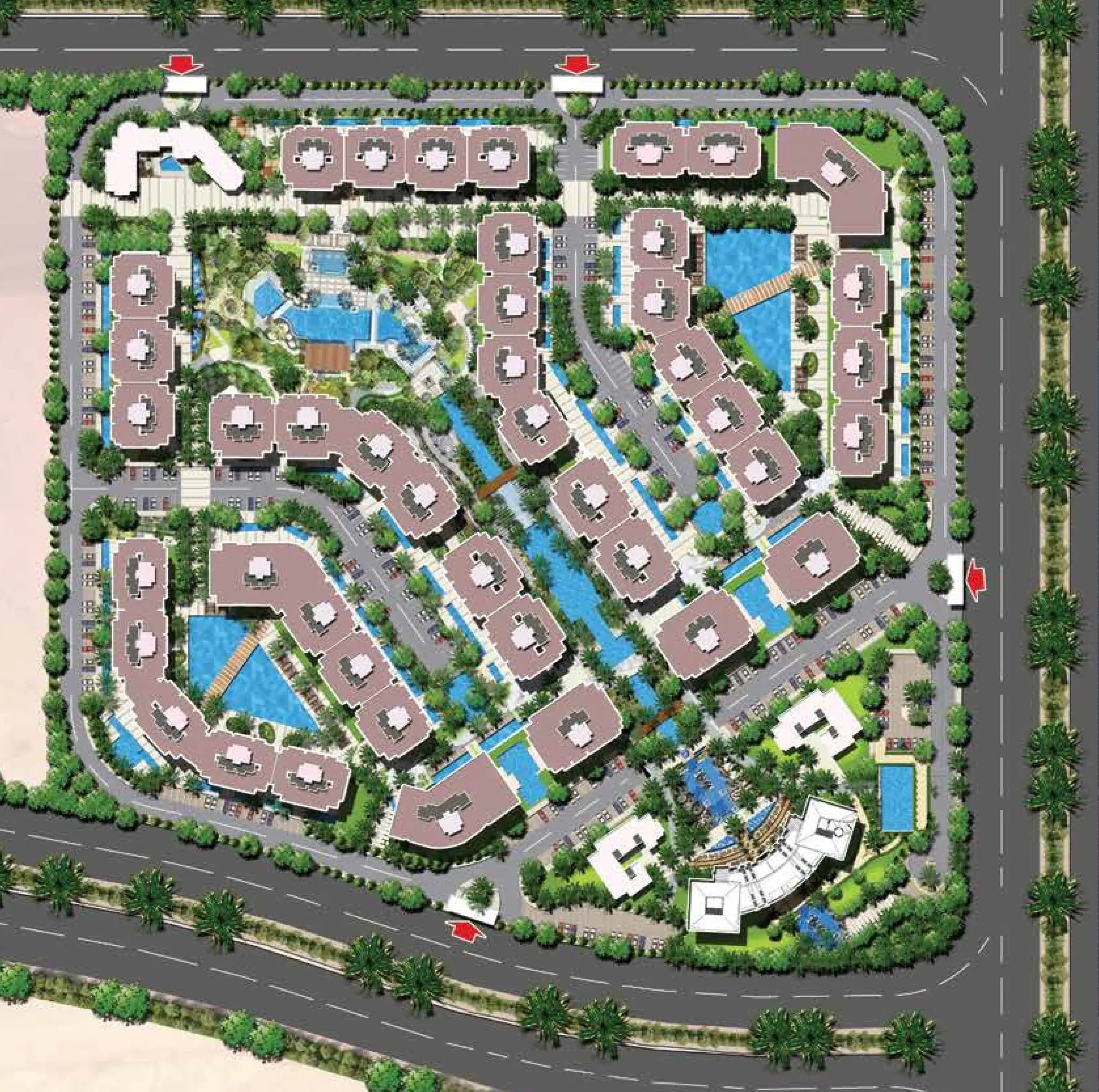 La Capitale Suite Lagoons New Capital Master Plan
