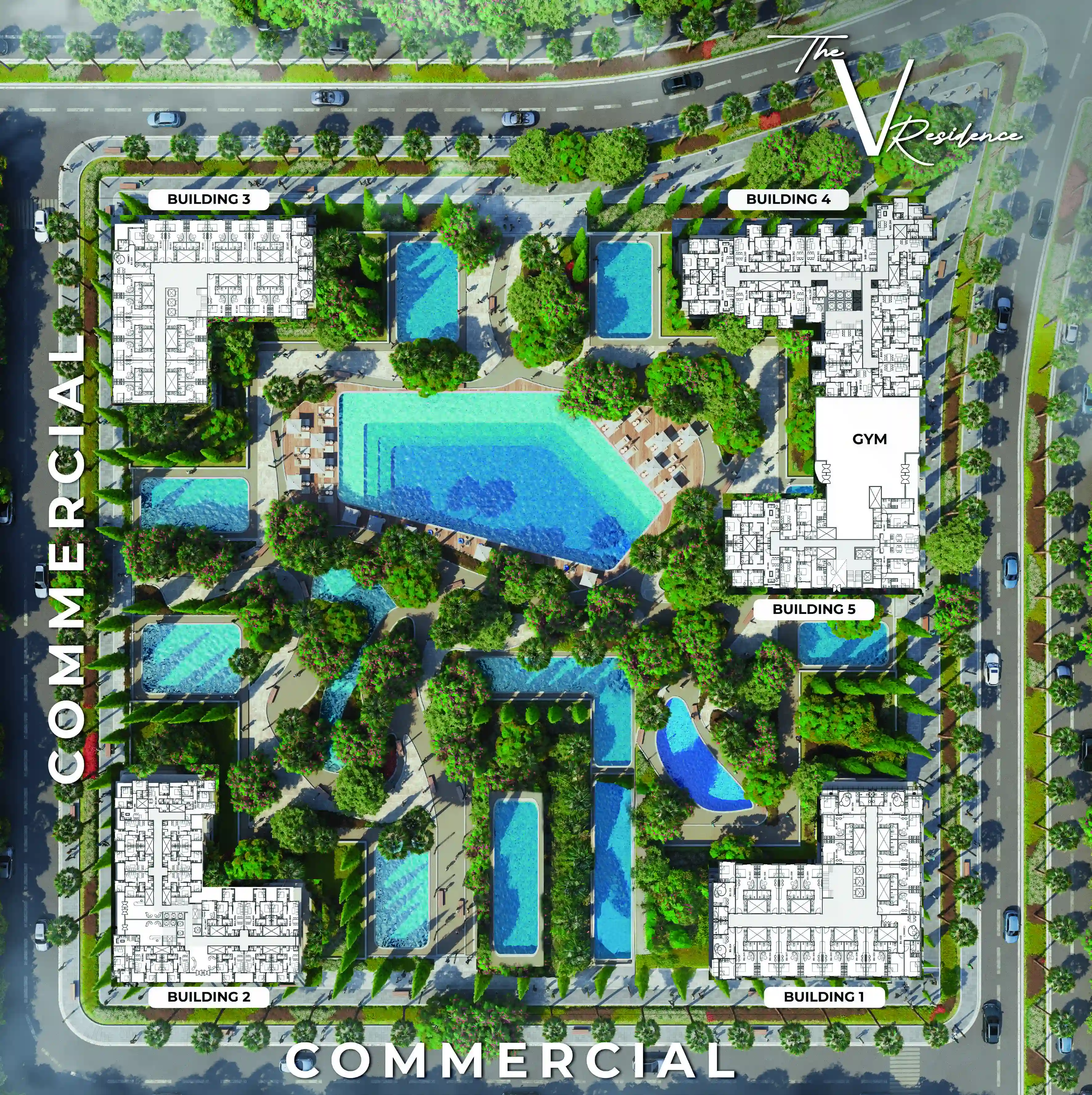 The V Residence 6 October Master Plan
