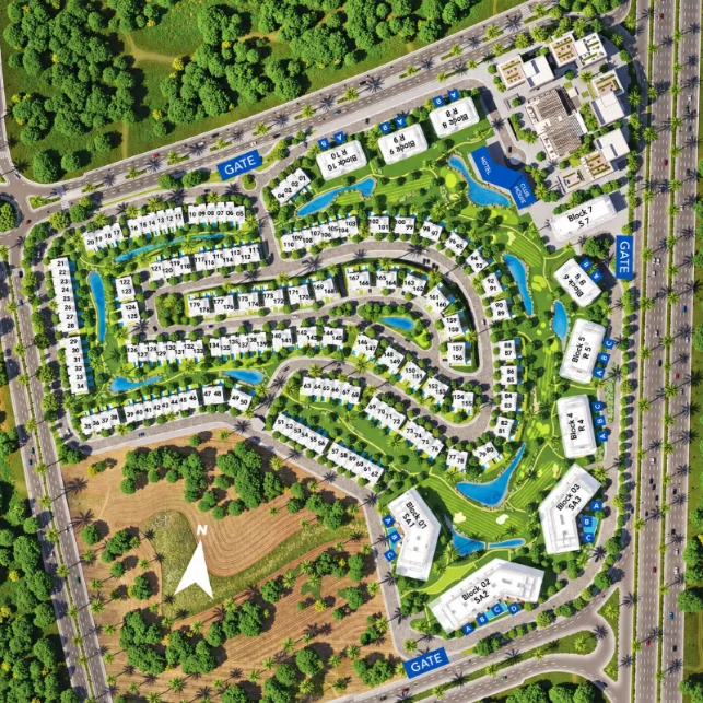 Modon Golf Town New Cairo Master Plan
