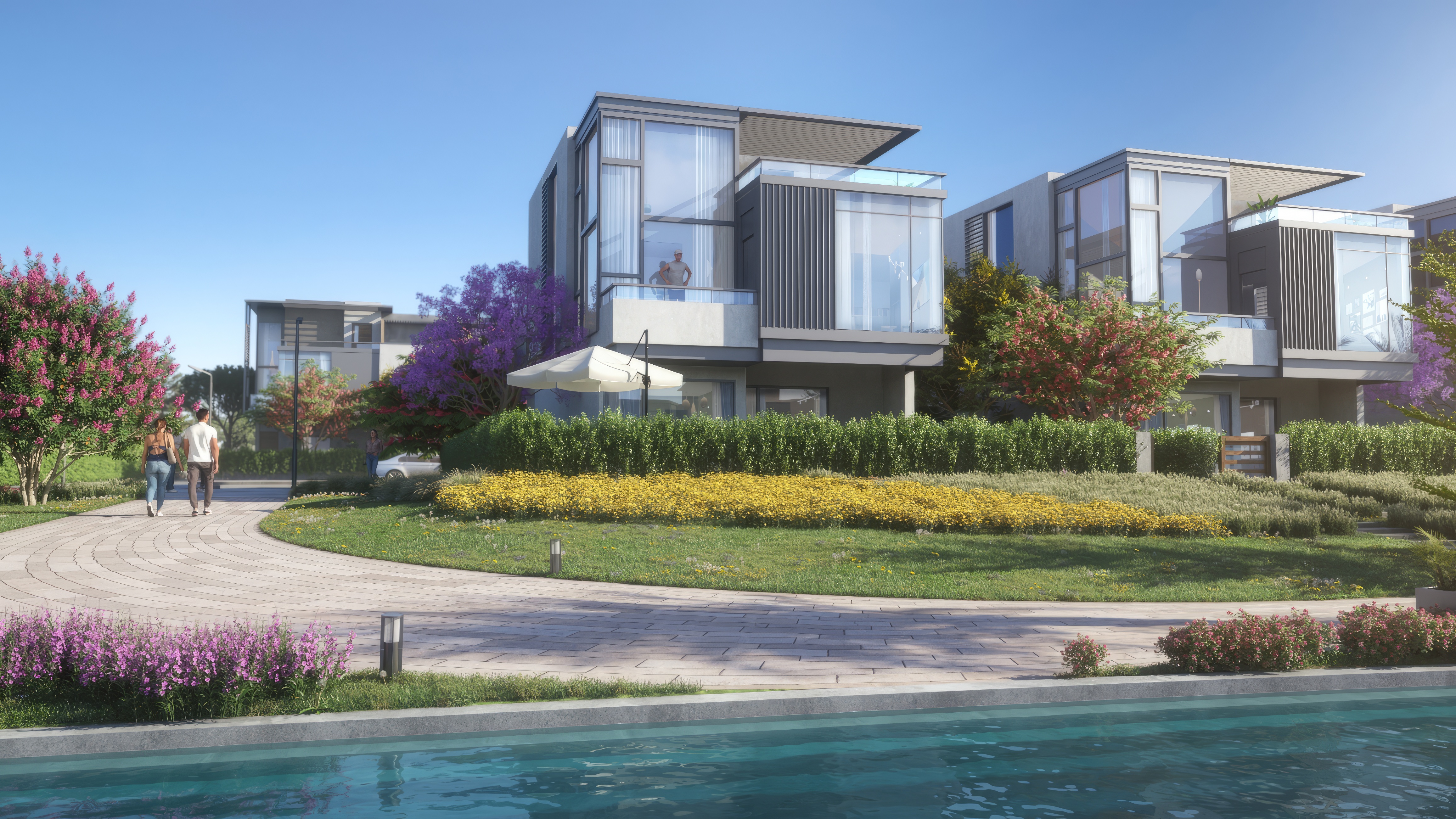 Twin house