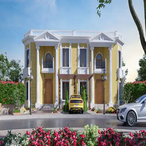 Twin house