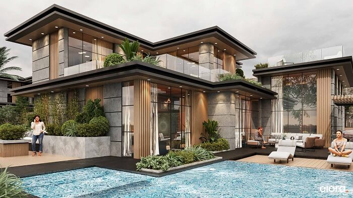 Twin house