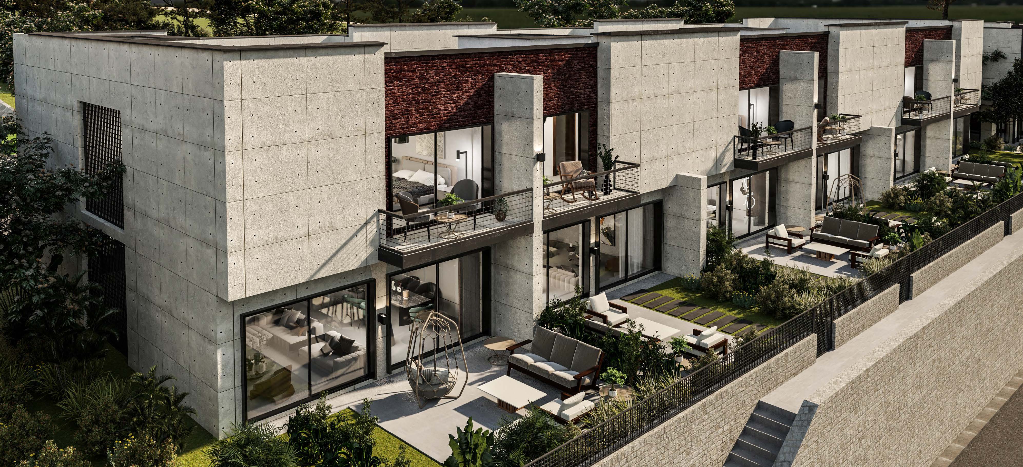 Twin house