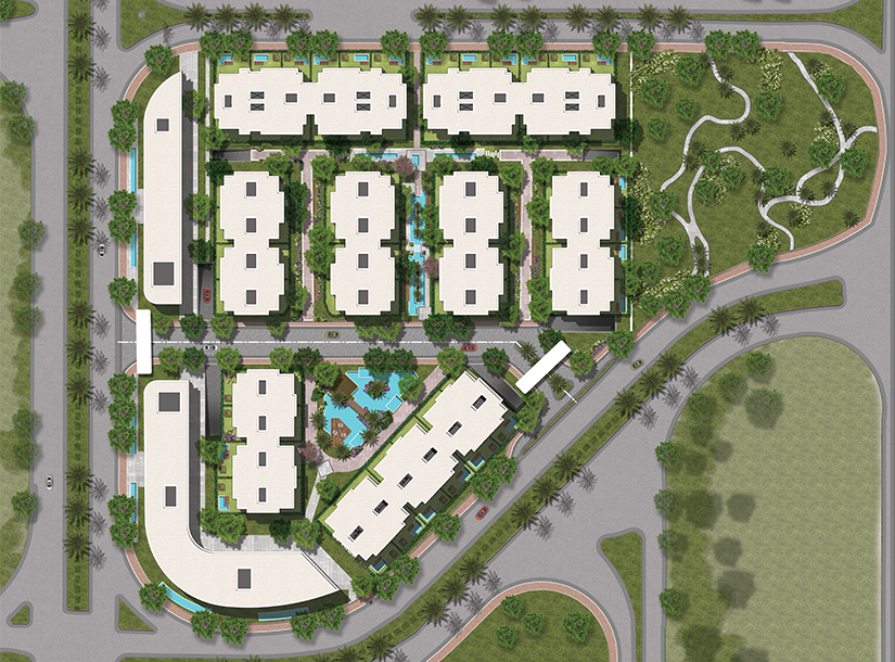 Compound Palencia Al Shorouk Master Plan