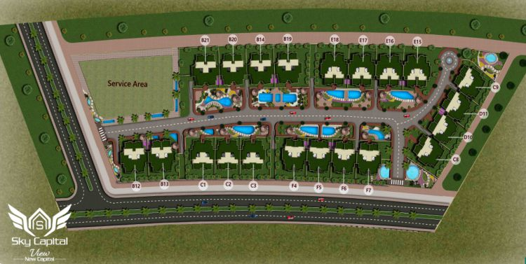 Compound Sky Capital View (R8) Master Plan