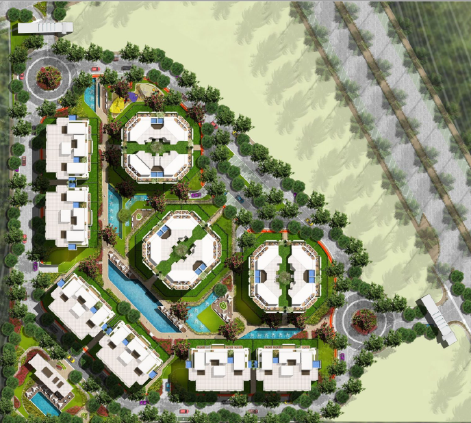 Compound Jade & Blue Master Plan