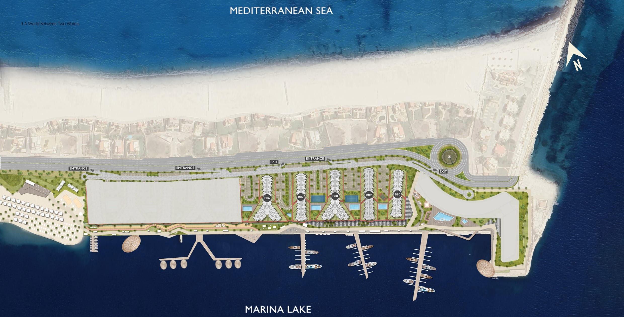 Compound The Island - Marina 5 Master Plan