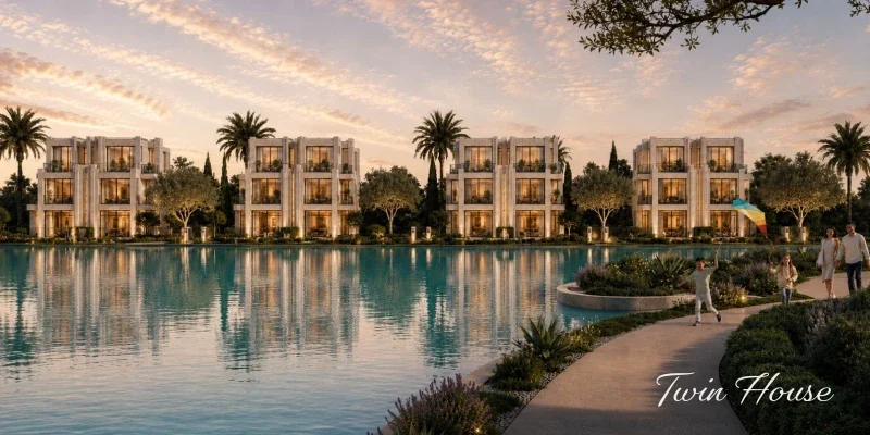 Twin House for Sale with 255 sqm in Villagio – 6 October City, Egypt – photo 2
