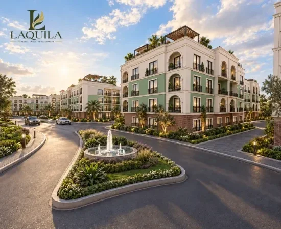 شقة للبيع بمساحة 106 متر في كمبوند لاكويلا – حدائق اكتوبر، مصر – صورة 4