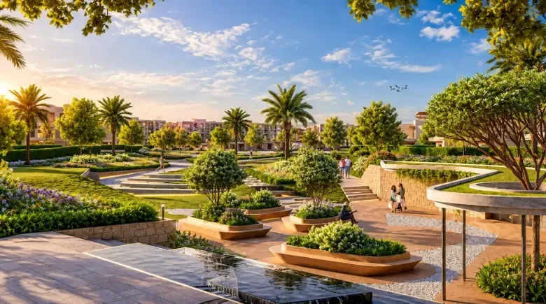 توين هاوس للبيع بمساحة 218 متر في إيست فالي – المستقبل سيتي، مصر – صورة 4