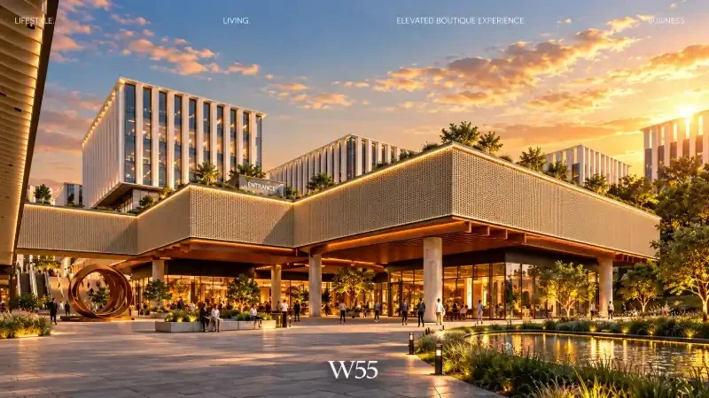 مول W55 وتر واي التجمع الخامس – ذا واترواي – القاهرة الجديدة، التجمع الخامس، مصر – صورة 2