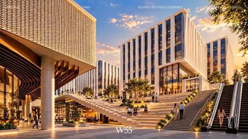 مول W55 وتر واي التجمع الخامس – ذا واترواي – القاهرة الجديدة، التجمع الخامس، مصر – صورة 3